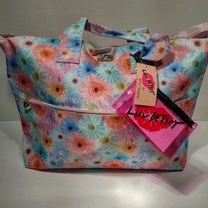 Luv Betsy Johnson Floral Print Marly Weekender Bag MSRP $118